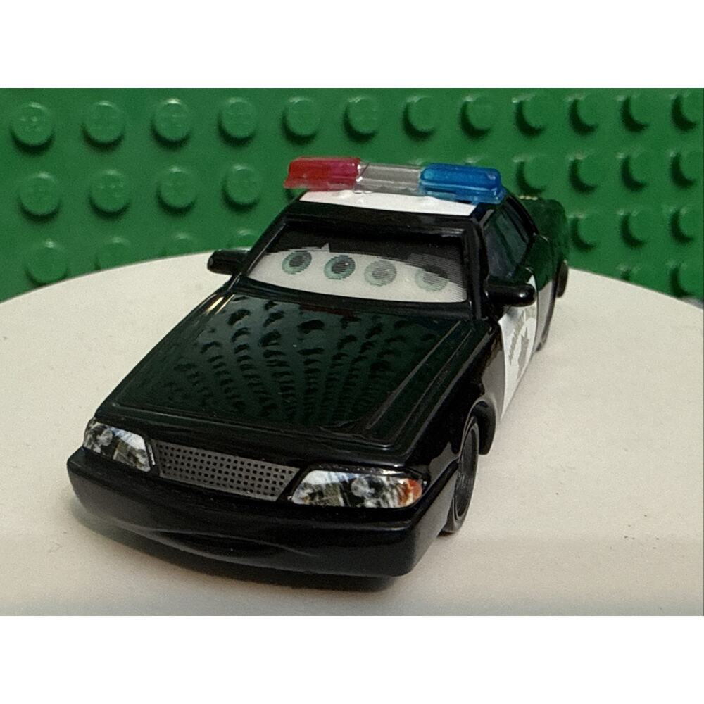 Disney Pixar Cars Movie AXLE ACCELERATOR #58 Highway Patrol Die-Cast 1:55